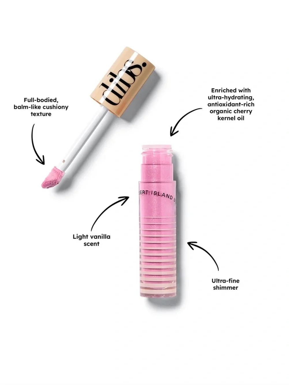 Dibs. Go To Glossy Balm Rock Candy
